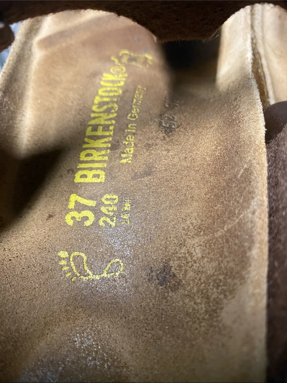 Birkenstock Adria Womens Brown-Copper Oiled Leather Thong Sandals Size 37 US 6 - Picture 5 of 6